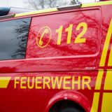 Ein Feuerwehrauto.