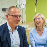 Brigitte Scharikow lebt mit der Niere ihres Mannes. Die Transplantation haben beide gut überstanden.