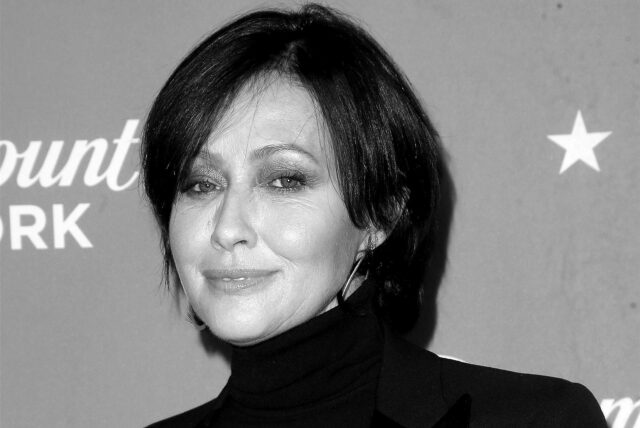 US-Schauspielerin Shannen Doherty kommt zur Paramount Network Launch Party.