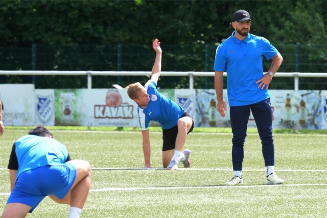 BW Alstedde beim Trainingsauftakt.