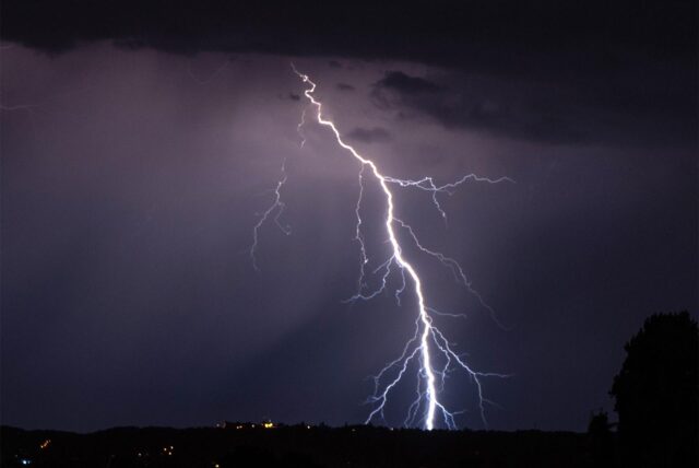 Gewitter am Himmel