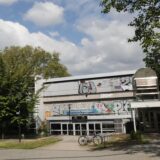 Die Stadtbahn-Haltestelle Stadthaus in Dortmund