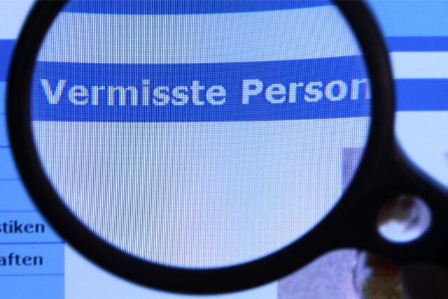 Symbolbild Vermisste Person