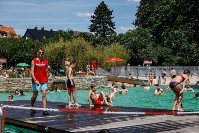Das Naturfreibad Froschloch in Dortmund