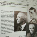 Collage mit Fotos der Widerstandskämpfer Wilhelm zur Nieden aus Fröndenberg, Graf Stauffenberg, Carl Goerdeler, Ludwig Beck und Helmuth von Moltke.