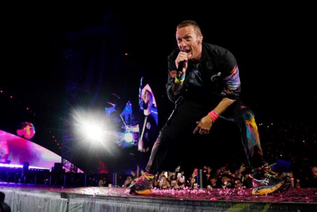 Coldplay-Konzert in Düsseldorf.