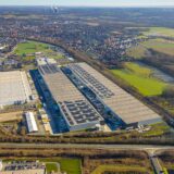 Luftbild des Gewerbegebiets Wahrbdrink Werne