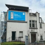 Deutlich erkennbar sind schon Teile des alten Gebäudes am Ostring 3 in Unna abgerissen.