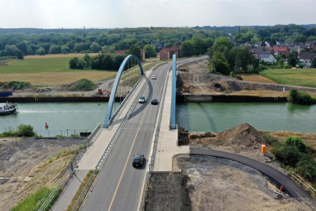 Die Gahmener Brücke in Lünen.
