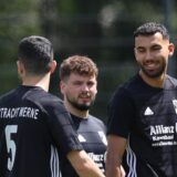 Die Mannschaft von Eintracht Werne auf dem Platz