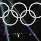 Olympia, Paris 2024, Eröffnungsfeier der Olympischen Sommerspiele, Céline Dion  singt bei der Eröffnungsfeier.