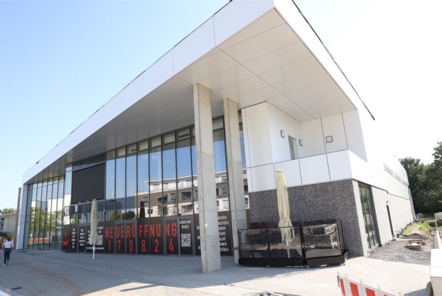 Die Dreifachhalle in Selm