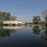 Das Wehr in Schwerte-Villigst an der Ruhr.