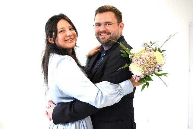 Violetta Ana Luz Sosaleon und Jan-Patrick Bollow.