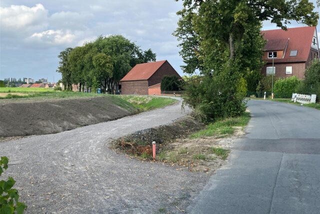 Die Nordfeldstraße in Bergkamen ist in die Jahre gekommen und soll saniert werden.