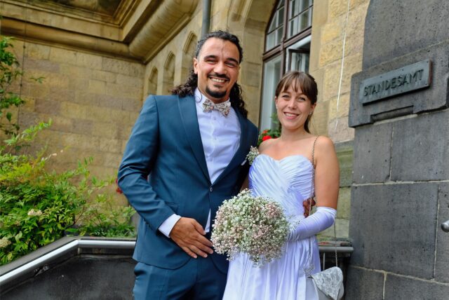 Annika Wagner und Faruk Özdemir haben in Recklinghausen geheiratet.