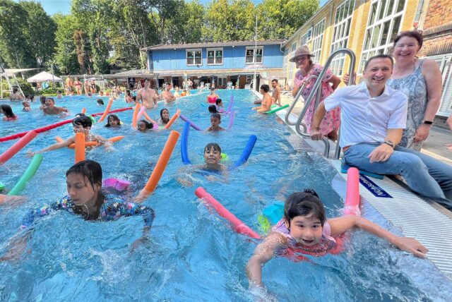 Das Bornekampbad ist derzeit das einzige Freibad in Unna und in den Sommermonaten eine der leistungsstärksten Schwimmschulen. Für ein neues Freibad in Massen könnte es als Vorbild dienen.