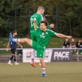 Beim Pokalsieg in Königsborn war der Jubel beim Holzwickeder SC – hier mit Eduardo Hiller (r.) noch groß.