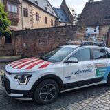 Kamerafahrzeug der Firma Cyclomedia