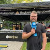 Reporter Calvín Konietzka berichtet vom Bierfest in Unna.