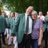 Beppo und Britta König sind das neue Königspaar der Schützenbruderschaft St. Katharina Berg und Tal in Ascheberg.