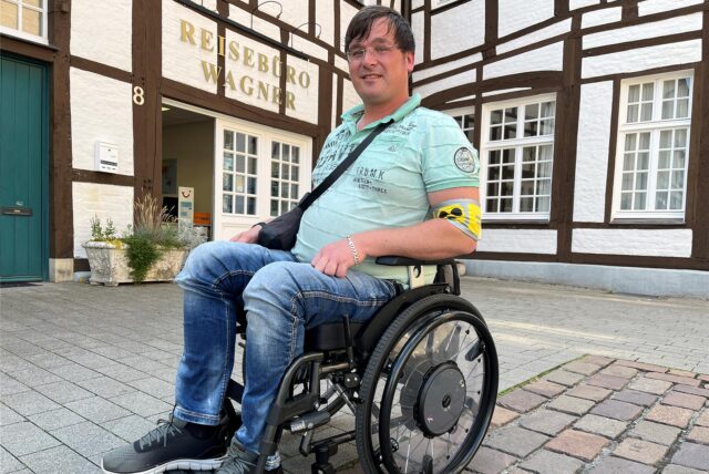 Marius Gellert setzt sich für mehr Barrierefreiheit ein und möchte mit einer entsprechenden Homepage den Menschen das Leben erleichtern.