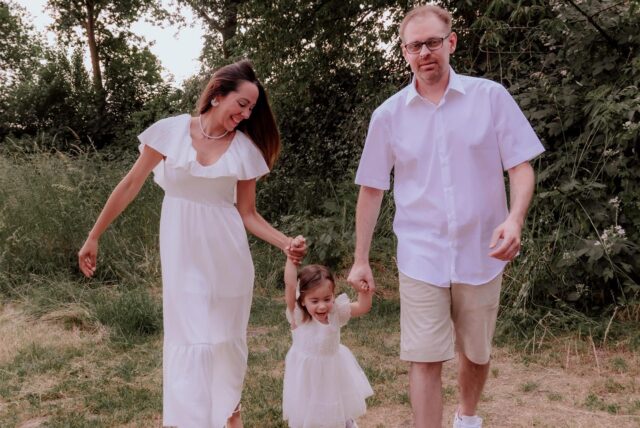 Ein Bild aus glücklichen Tagen: Seine Familie gibt Tim Bolesta Halt in der schwierigen Zeit.
