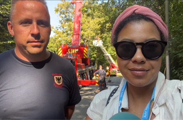 In Brackel ist die Feuerwehr am Mittwoch (28.8.) ausnahmsweise mal aus Übungsgründen ausgerückt.