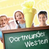 Fotos von Erstklässlerinnen und Erstklässlern im Dortmunder Westen