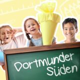 Fotos von Erstklässlerinnen und Erstklässlern im Dortmunder Süden