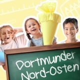 Fotos von Erstklässlerinnen und Erstklässlern im Dortmunder Nord-Osten