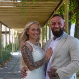 Nadine (geborene Hohaus) und Timo Schermuly haben am Rathaus zu Castrop-Rauxel geheiratet.