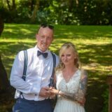 Jasmin Rösner und Tobias Kleppe gaben sich auf Haus Goldschmieding in Castrop-Rauxel das Ja-Wort.