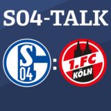 Sprechen nach der Partie gegen Köln über das Spiel: Schalke-Reporter René Preuß und Schalke-Experte Norbert Neubaum.