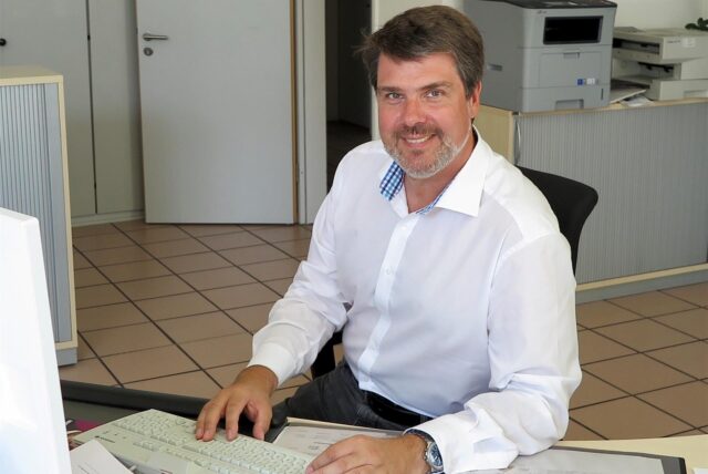 Michael Thews mal nicht in Berlin, sondern in der SPD-Zentrale in Lünen.