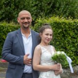 Eleftheria „Lisa“ (geborene Parissi) und Damian Ficek haben am Standesamt zu Castrop-Rauxel geheiratet.
