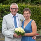 Katja (geborene Massinger) und Stephan Sawadda heiraten am Standesamt zu Castrop-Rauxel.