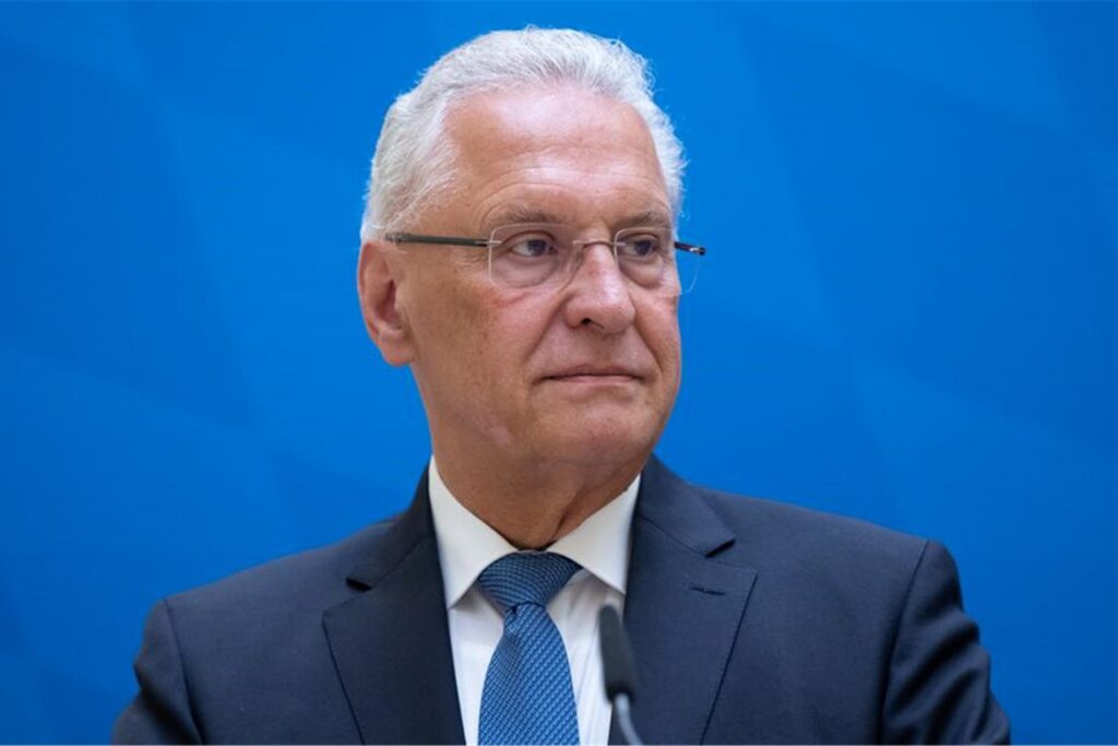 Joachim Herrmann (CSU), Innenminister von Bayern.