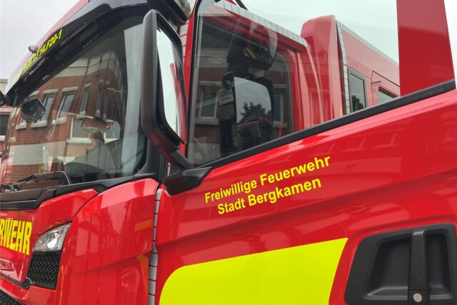Ein Auto der Feuerwehr Bergkamen (A.)