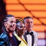 orge Gonzalez (l-r), Motsi Mabuse und Joachim Llambi sitzen in der Let’s Dance Jury.