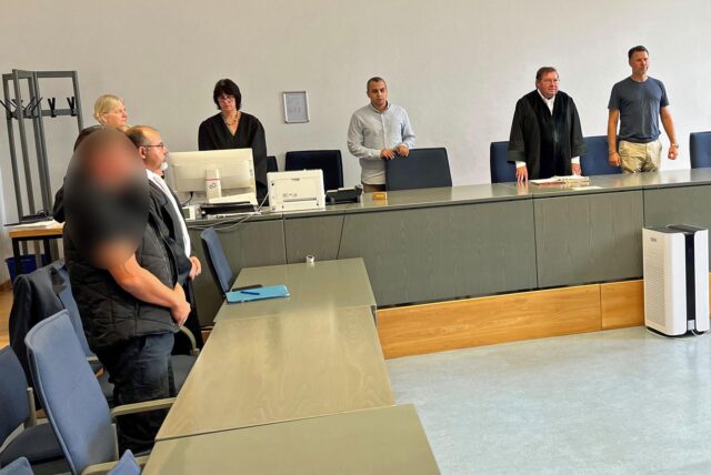 Der Gerichtssaal im Landgericht Dortmund
