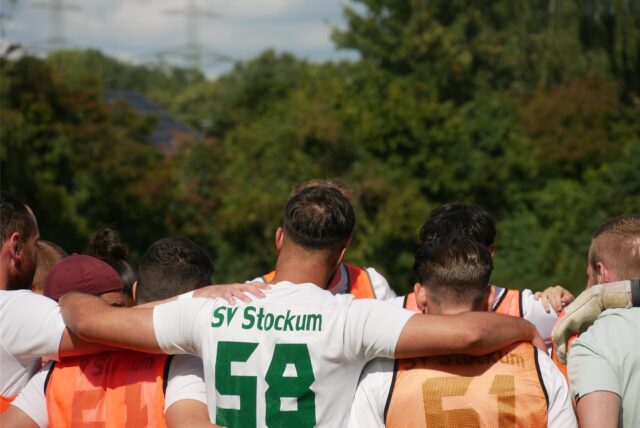 Mannschaftskreis vom SV Stockum.