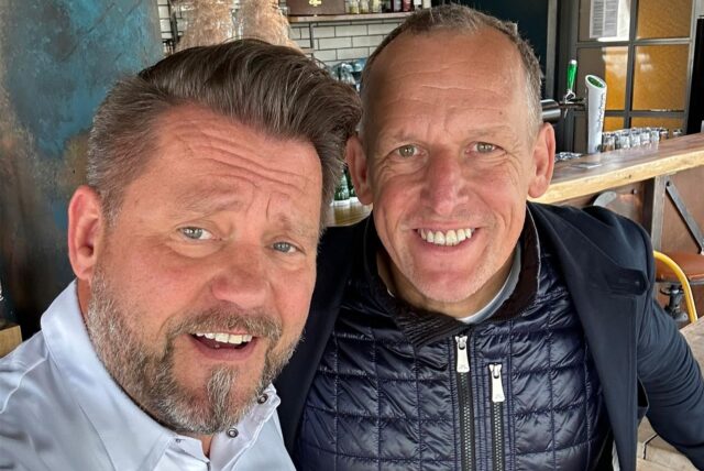 MIke Süsser (links) und Rainer Enste