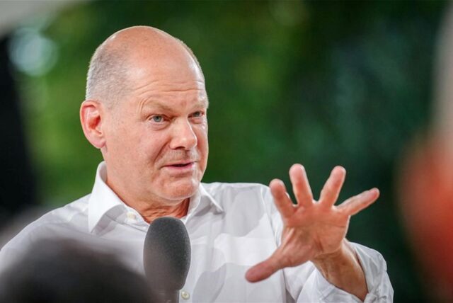 Bundeskanzler Olaf Scholz.
