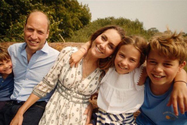 Strahlende Gesichter der beliebten Familie sind eine gute Nachricht für den Palast.