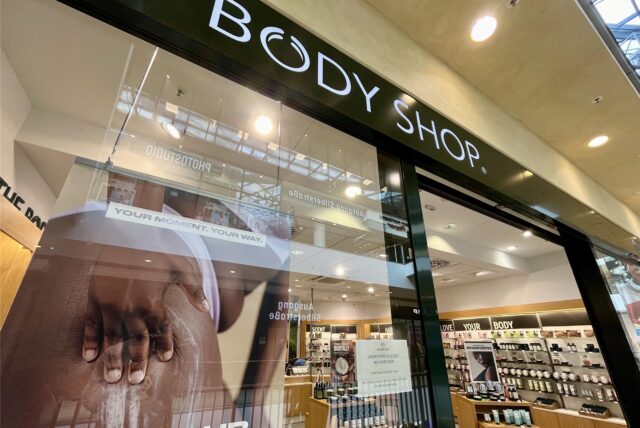 The Body Shop in der Thier-Galerie schließt. Das Unternehmen hatte Insolvenz angemeldet.