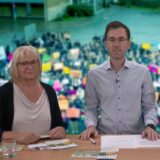 Im HA-Studio sprach Redakteur Thomas Raulf mit PWG-Schulleiterin Gaby Sowka und der scheidenden Schülersprecherin Stella Wagner.