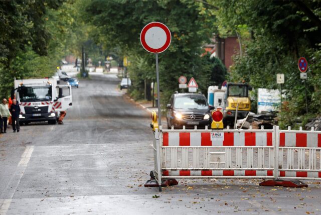 Hammer Straße in Kamen ist wieder frei.