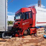 Auf der Autobahn 1 bei Unna sind am Mittwoch (11.9.) zwei Lkw zusammengestoßen.