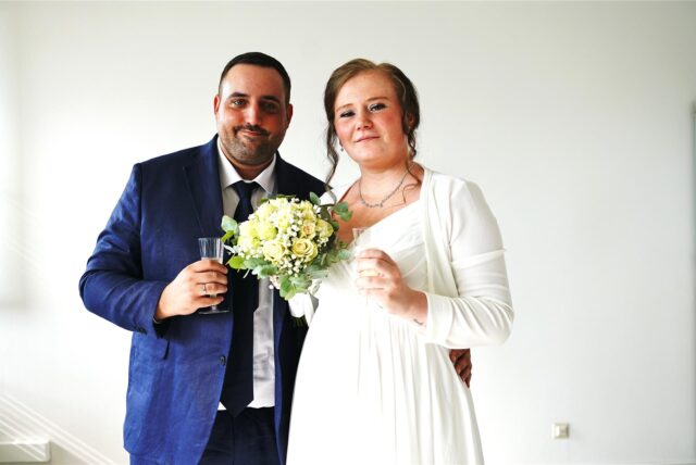 Michelle und Maurice Schadebrodt haben geheiratet.